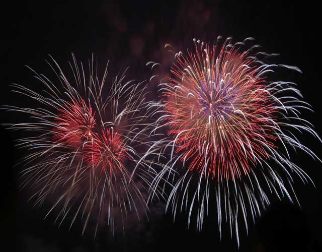 Bright Star Fireworks Tasmania